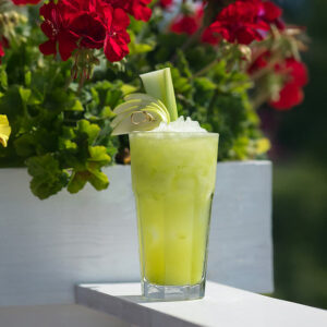 Guilt Free Green Apple Cooler