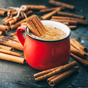Maple Cinnamon Hot Chocolate